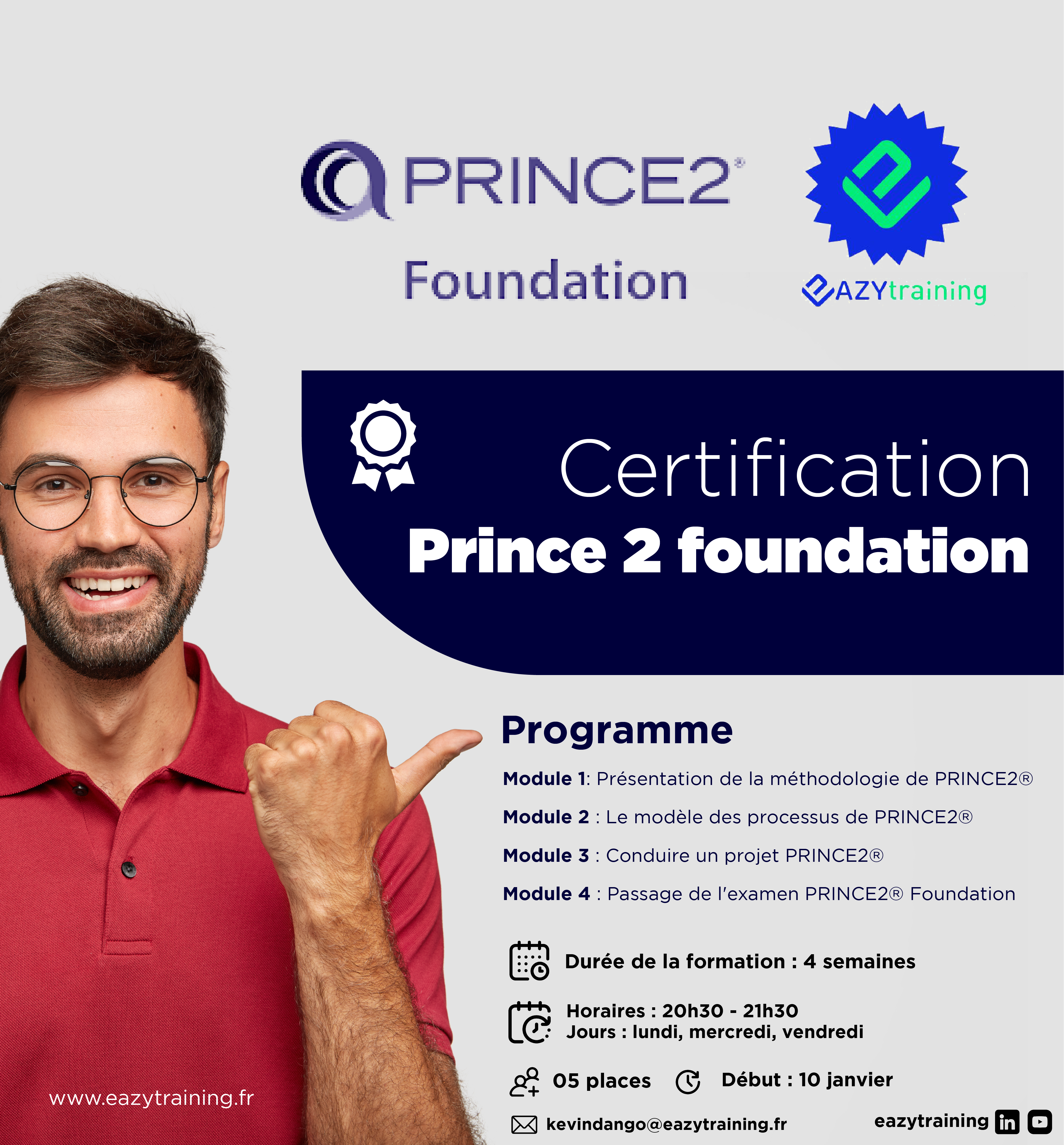 Formation et certification PRINCE2 Foundation