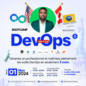 EAZYTraining DevOps BootCamp Septembre 2024 USA & CANADA Full Novembre