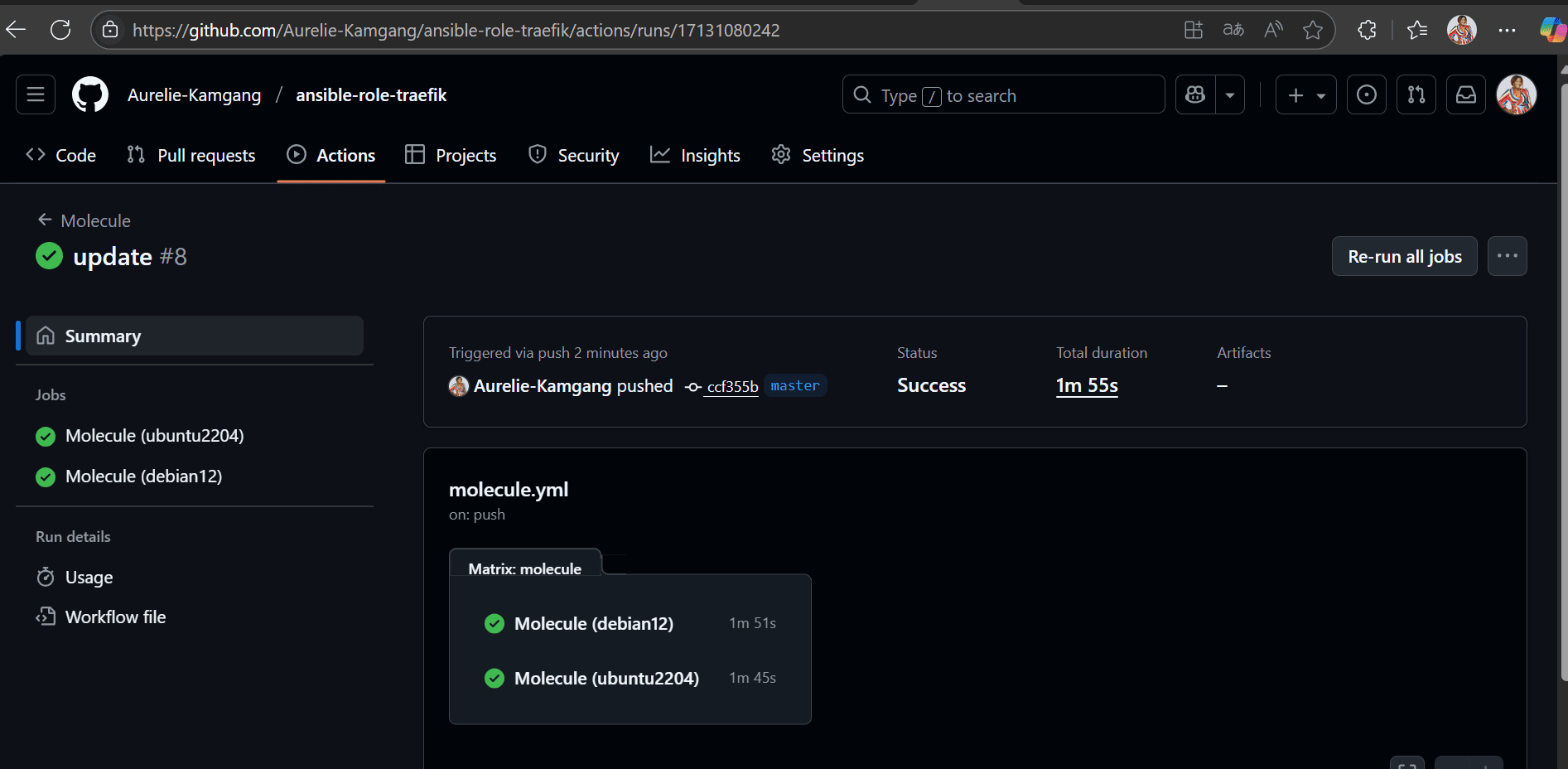 Installation de packer